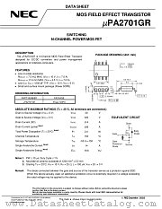 UPA2701GR-E2 datasheet pdf NEC