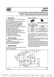 L6910A datasheet pdf ST Microelectronics