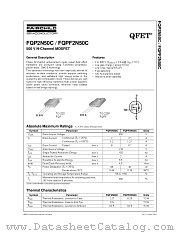 FQP2N50C datasheet pdf Fairchild Semiconductor
