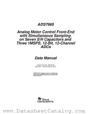 ADS7869IPZTT datasheet pdf Texas Instruments