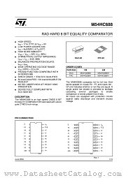 M54HC688K datasheet pdf ST Microelectronics