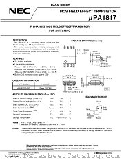 UPA1817GR-9JG-E1 datasheet pdf NEC