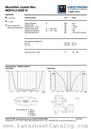 MQF45.0-3000/14 datasheet pdf Vectron