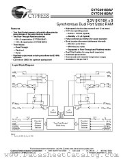 CY7C09169AV-12AI datasheet pdf Cypress