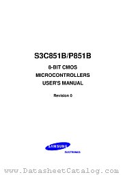 S3C851B datasheet pdf Samsung Electronic