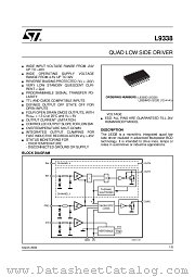 L9338D datasheet pdf ST Microelectronics