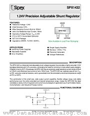 SPX1432AM-L datasheet pdf Sipex Corporation