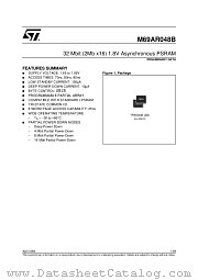 M69AR048BL70ZB8 datasheet pdf ST Microelectronics