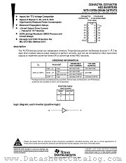 CD74ACT05QM96Q1 datasheet pdf Texas Instruments