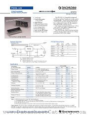 PT6702A datasheet pdf Texas Instruments