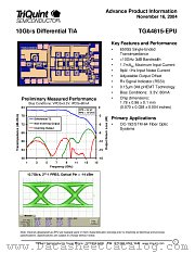 TGA4815-EPU datasheet pdf TriQuint Semiconductor