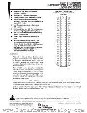 74ACT16841DGGR datasheet pdf Texas Instruments