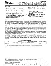 SN74AVCA406GQCR datasheet pdf Texas Instruments