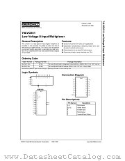 74LVQ151SJX datasheet pdf Fairchild Semiconductor