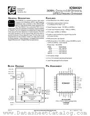 ICS84321 datasheet pdf Texas Instruments