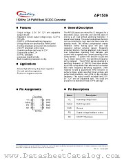 AP1509 datasheet pdf Anachip
