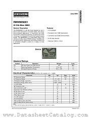 RMWM26001 datasheet pdf Fairchild Semiconductor