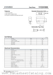 V1C241000 datasheet pdf Cosmo Electronics