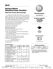 SS16T3 datasheet pdf ON Semiconductor