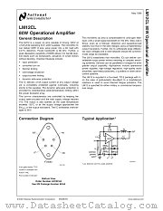 LM12CLK datasheet pdf National Semiconductor