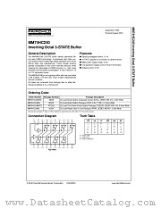 MM74HC240WM datasheet pdf Fairchild Semiconductor