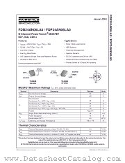 FDP24AN06LA0 datasheet pdf Fairchild Semiconductor