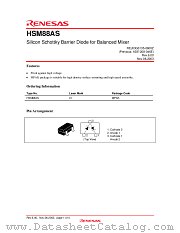 HSM88AS datasheet pdf Renesas
