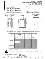 SN74LV374APWT datasheet pdf Texas Instruments