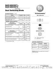 BAS16DXV6T1 datasheet pdf ON Semiconductor