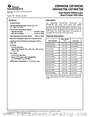 CD74HCT08MT datasheet pdf Texas Instruments