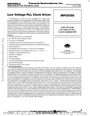 MPC9350 datasheet pdf Freescale (Motorola)