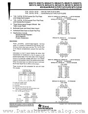 SNJ54S175W datasheet pdf Texas Instruments