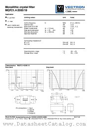 MQF21.4-2000/19 datasheet pdf Vectron