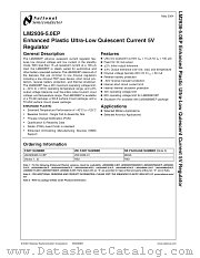 V62/04636-01 datasheet pdf National Semiconductor
