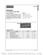 RMDA29000 datasheet pdf Fairchild Semiconductor