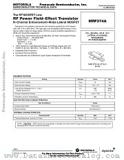 MRF374A datasheet pdf Freescale (Motorola)