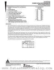 CD74FCT245SM datasheet pdf Texas Instruments