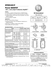NTHD4401P datasheet pdf ON Semiconductor