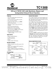 TC1300R-2.8VUA datasheet pdf Microchip