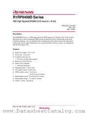 R1RP0408DGE-2PR datasheet pdf Renesas