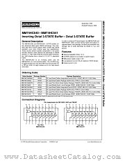 MM74HC540MTC_NL datasheet pdf Fairchild Semiconductor