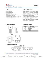 AH285 datasheet pdf Anachip