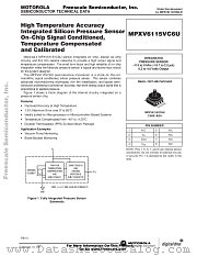 MPXV6115V datasheet pdf Freescale (Motorola)