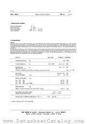 TFS52 datasheet pdf Vectron