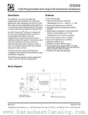 ICS342 datasheet pdf Texas Instruments