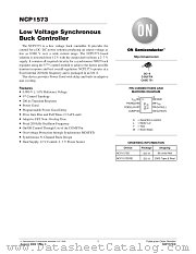 NCP1573 datasheet pdf ON Semiconductor