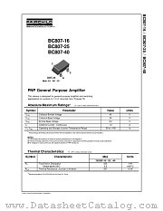 BC80740 datasheet pdf Fairchild Semiconductor