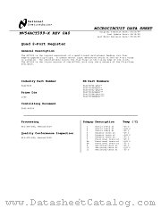 54ACT399FM-MLS datasheet pdf National Semiconductor