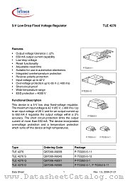 TLE 4270 S datasheet pdf Infineon