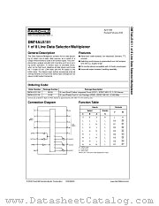 DM74ALS151N datasheet pdf Fairchild Semiconductor
